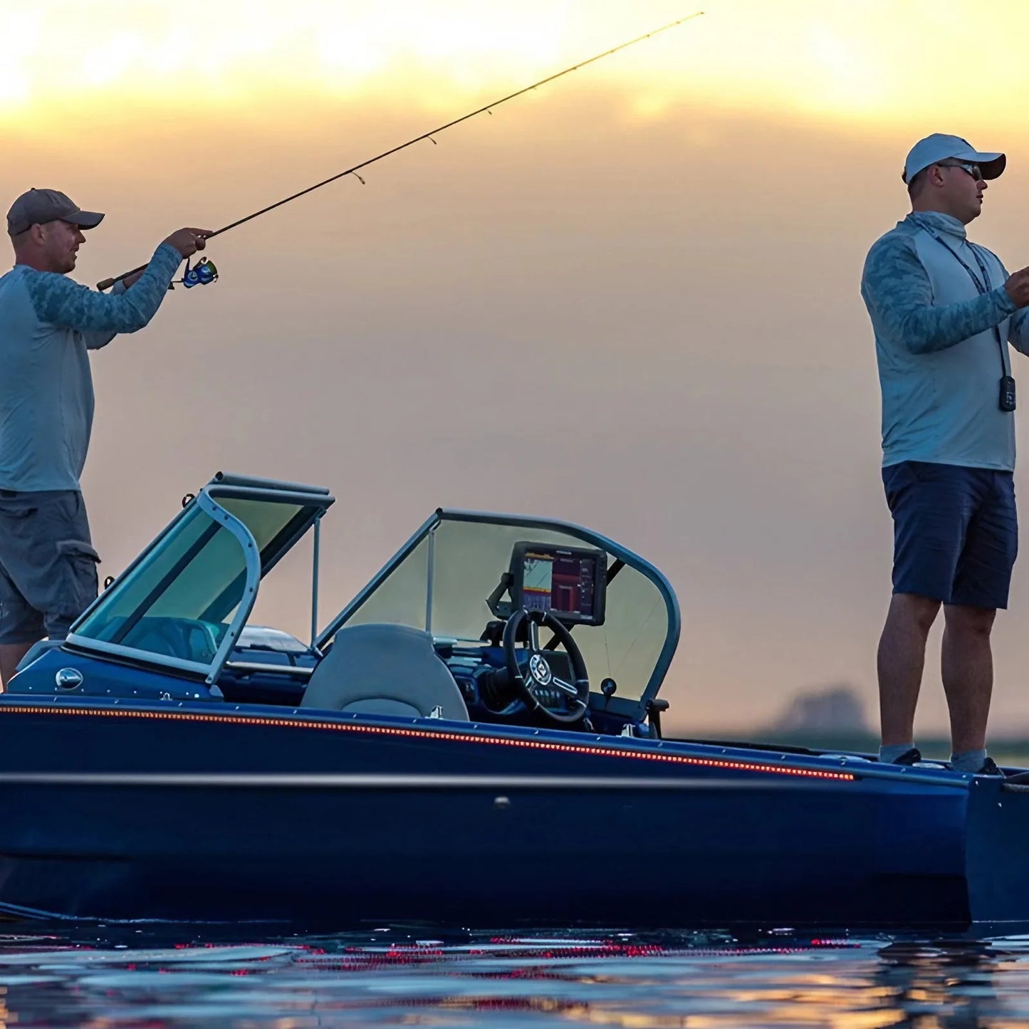 Silvery Carbon Fiber Lure Fishing Rod Medium Fast Action