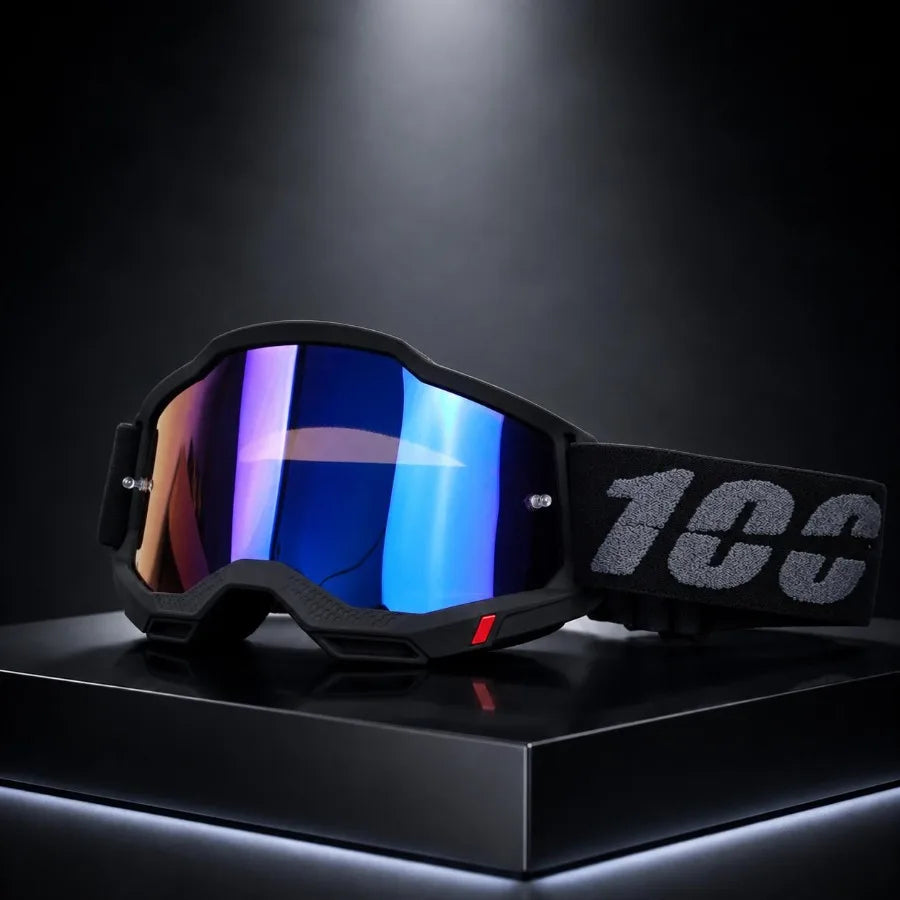 NAFEIB Motocross Goggles With PC Lens For Dirt Bike Riding