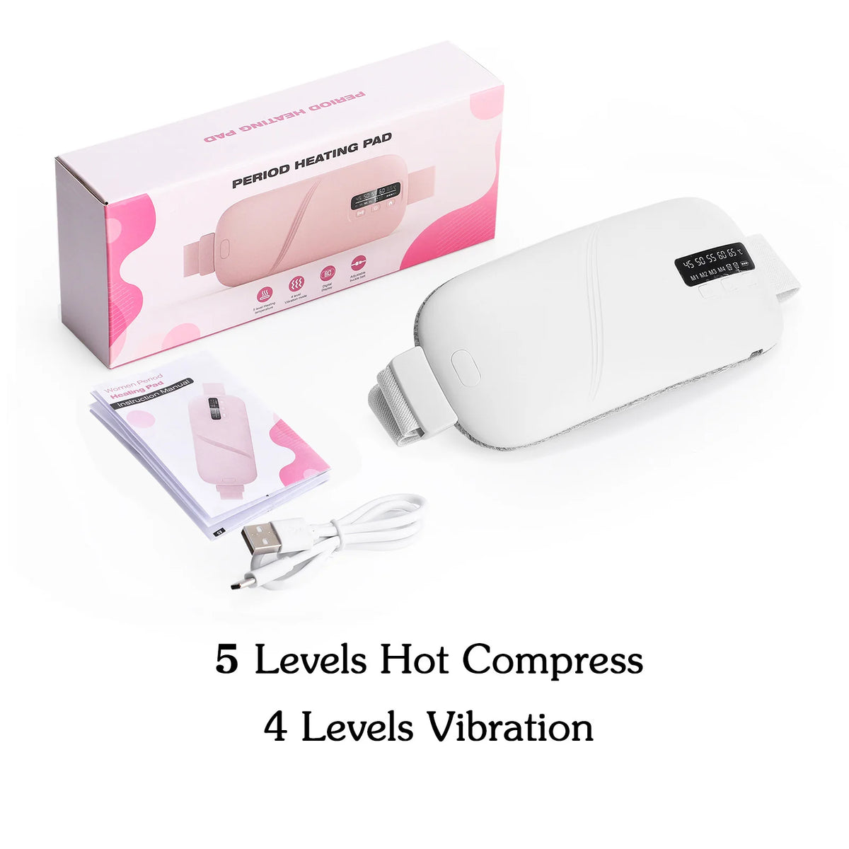 Hailicare Electric Menstrual Heating Belt for Cramp Relief