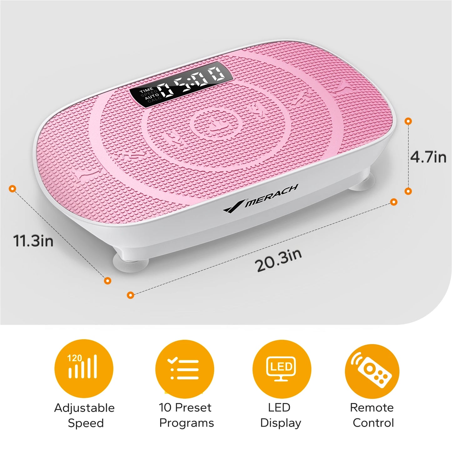 Merach Vibration Plate Exercise Machine For Full Body Workouts