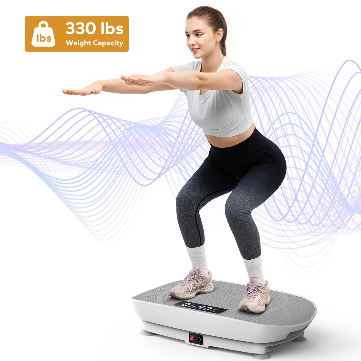 Merach Vibration Plate Exercise Machine For Full Body Workouts