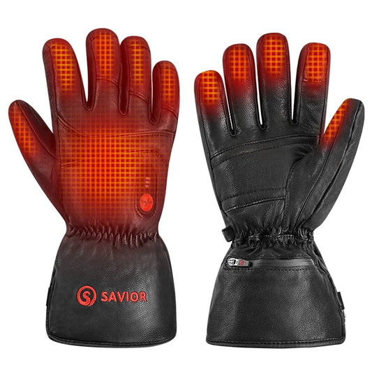DAY WOLF Heated Waterproof Touchscreen Rechargeable Winter Ski Gloves