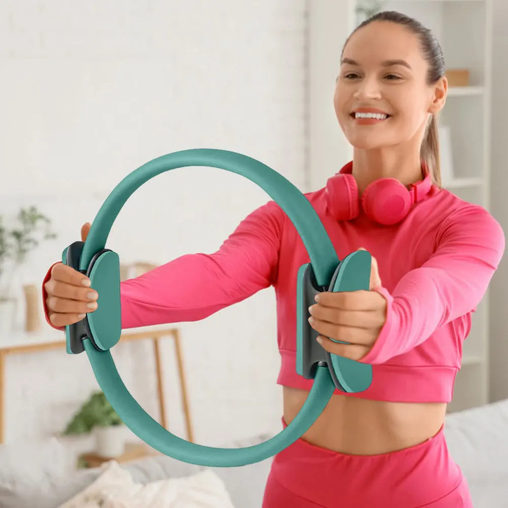 Shunmaii 5-Piece Pilates Essential Kit With Ring And Resistance Band