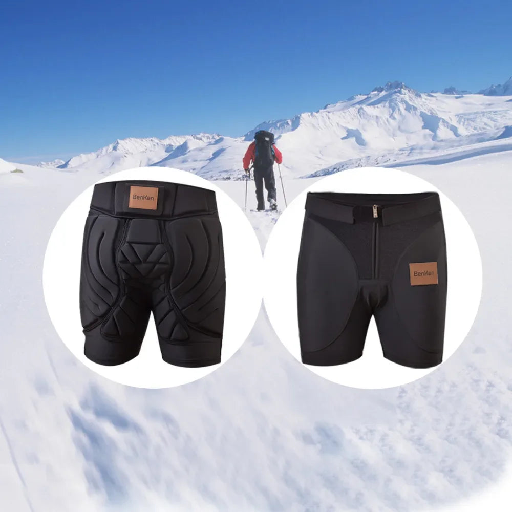 BenKen Padded Buttocks Protective Pants for Skiing Snowboarding and Cycling