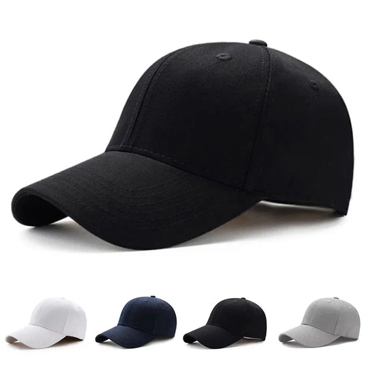 NONECN Unisex Cotton Baseball Cap Solid Hat Adjustable Golf