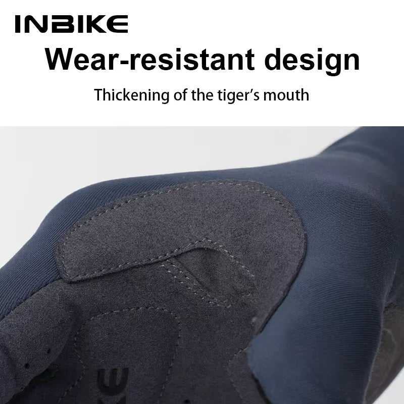 INBIKE Thermal Touchscreen Full Finger Unisex Cycling Gloves