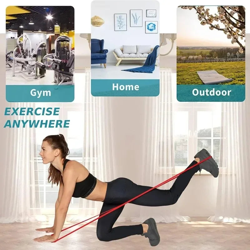 Resistance Bands Set For Full Body Training And Home Workouts