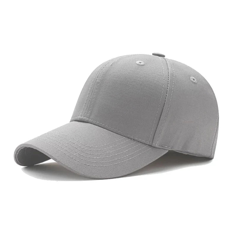 NONECN Unisex Cotton Baseball Cap Solid Hat Adjustable Golf