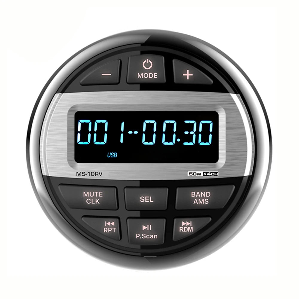 Akamate MS10RV Marine Boat Radio System Bluetooth MP3 Receiver