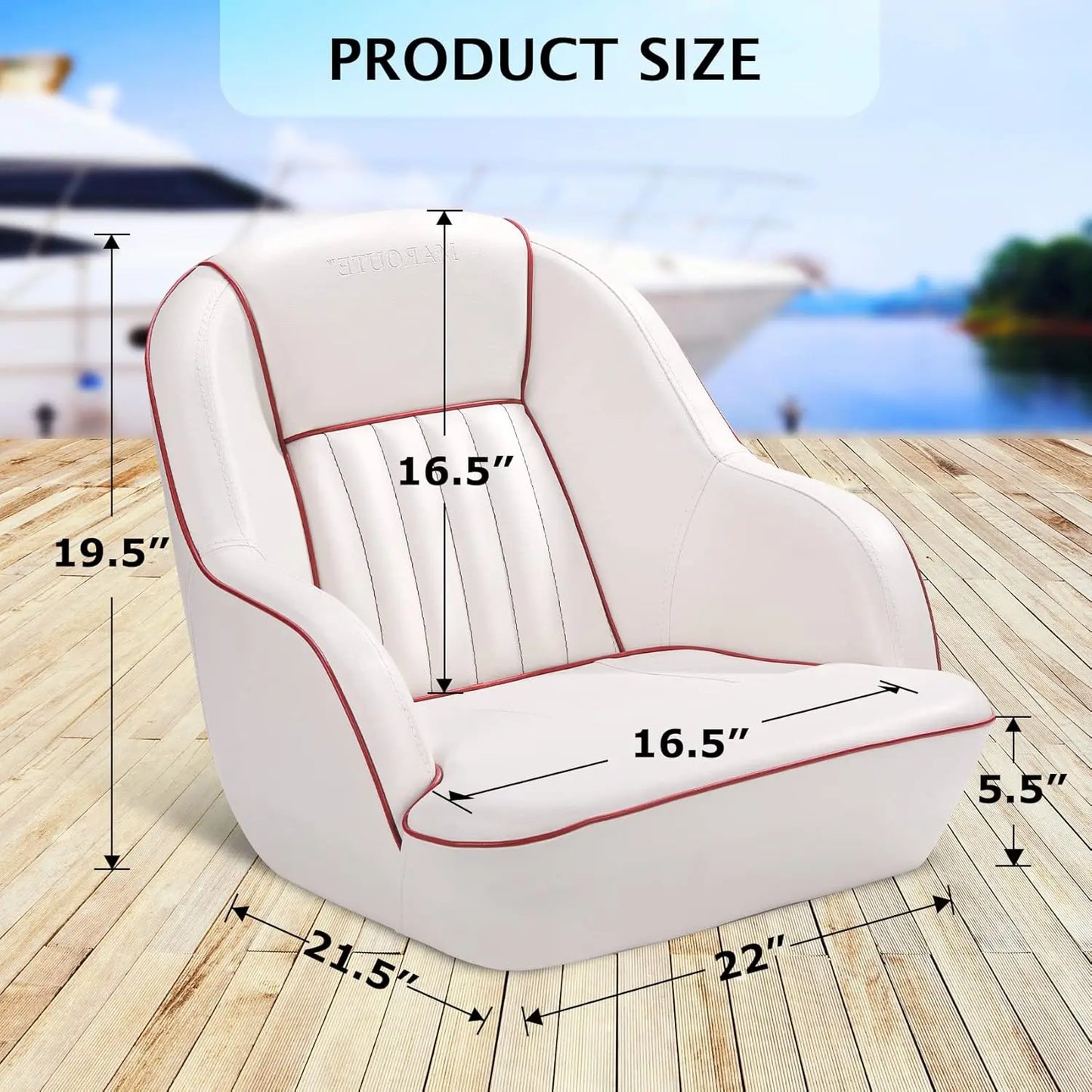 Boat Seat UV Resistant Cabin Folding for Enhanced Comfort