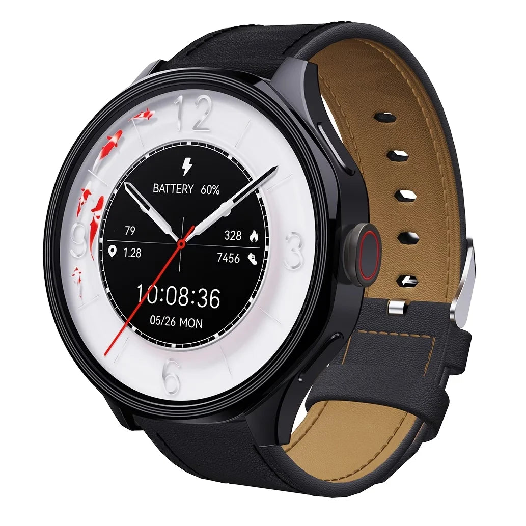 W&O Android 4G SIM Smartwatch With Rotating Camera GPS