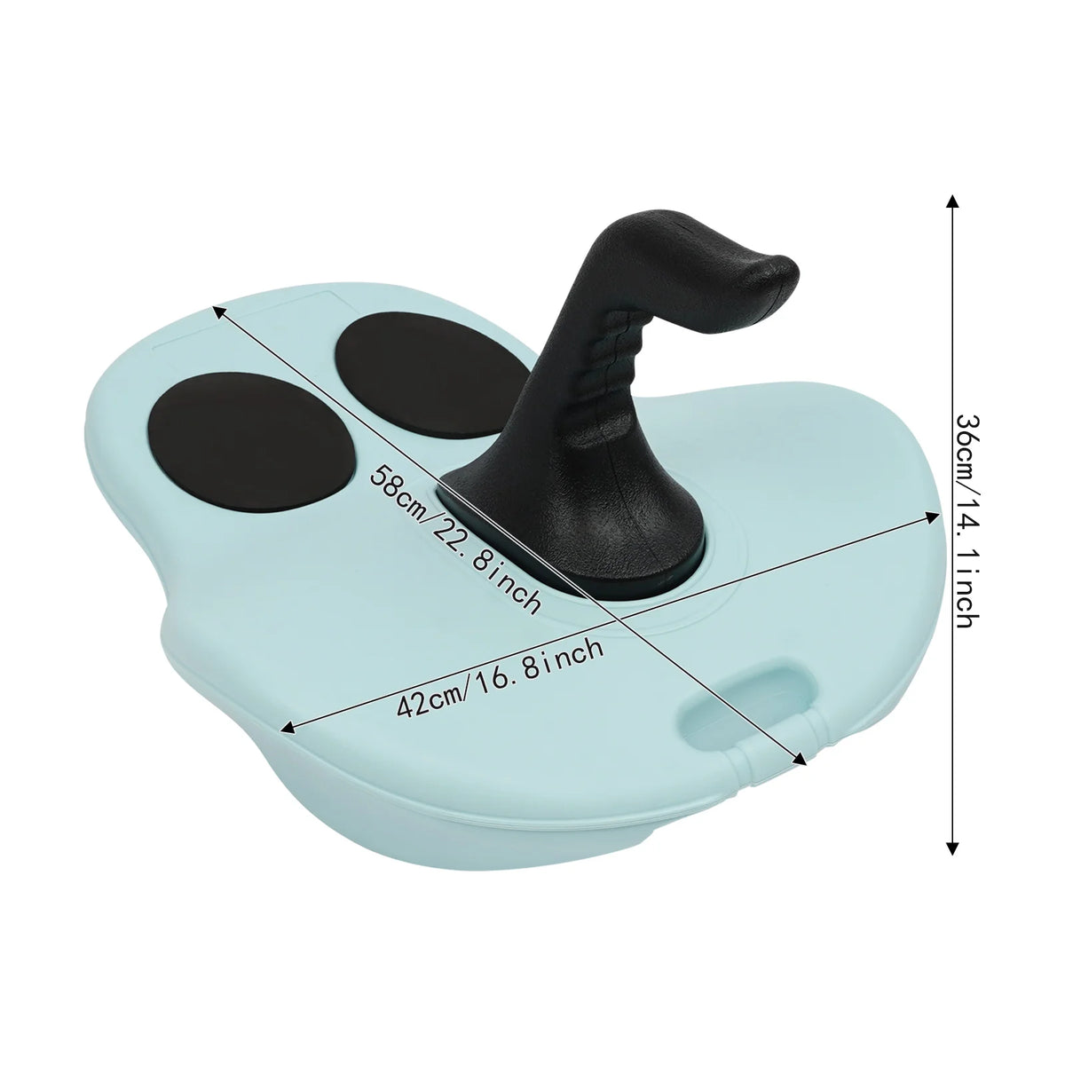 Portable Sledding Snowboard With Handle for Snow, Sand, and Grass