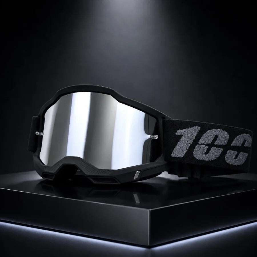 NAFEIB Motocross Goggles With PC Lens For Dirt Bike Riding