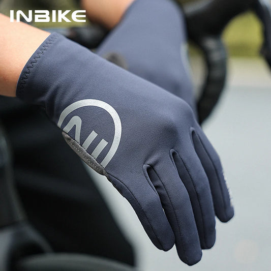 INBIKE Thermal Touchscreen Full Finger Unisex Cycling Gloves