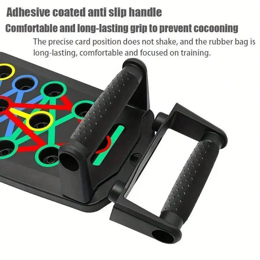 Foldable Push Up Board Portable Fitness Bar For Men Women