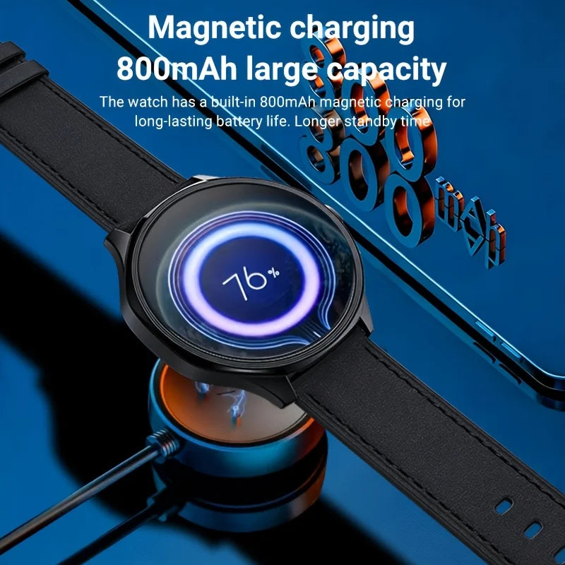 W&O Android 4G SIM Smartwatch With Rotating Camera GPS