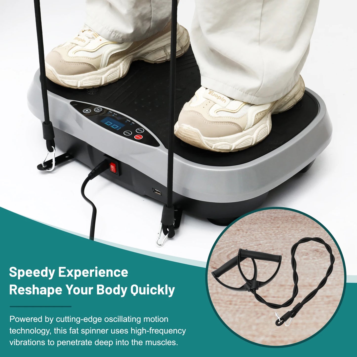 N Vibration Plate Exercise Machine For Home Fitness