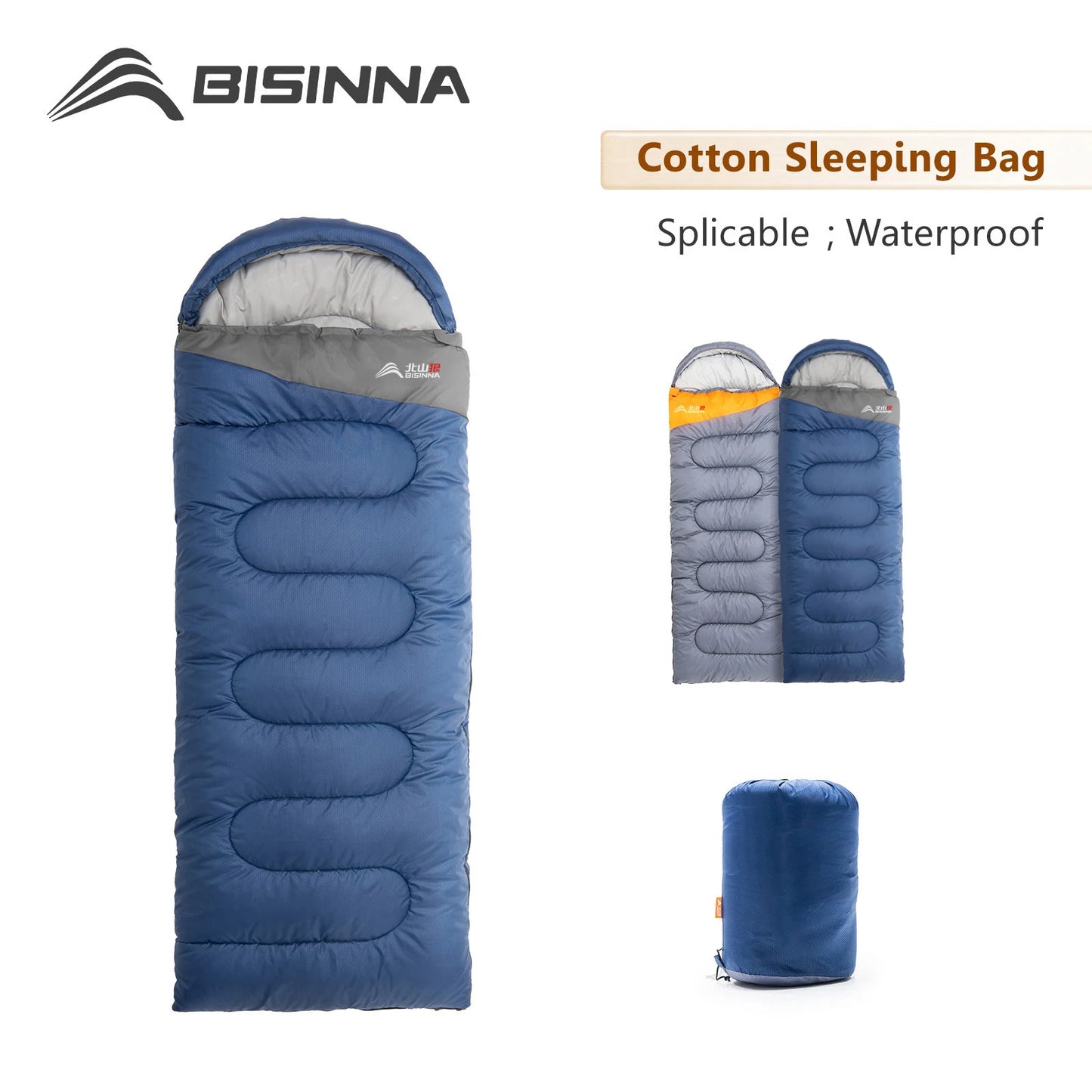 BISINNA Ultralight Camping Sleeping Bag Waterproof For Outdoor Adventures