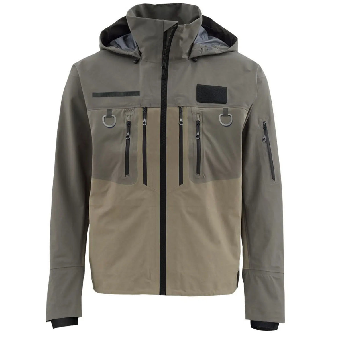 Drryfsh Waterproof Hooded Wading Jacket for Fly Fishing Outdoors