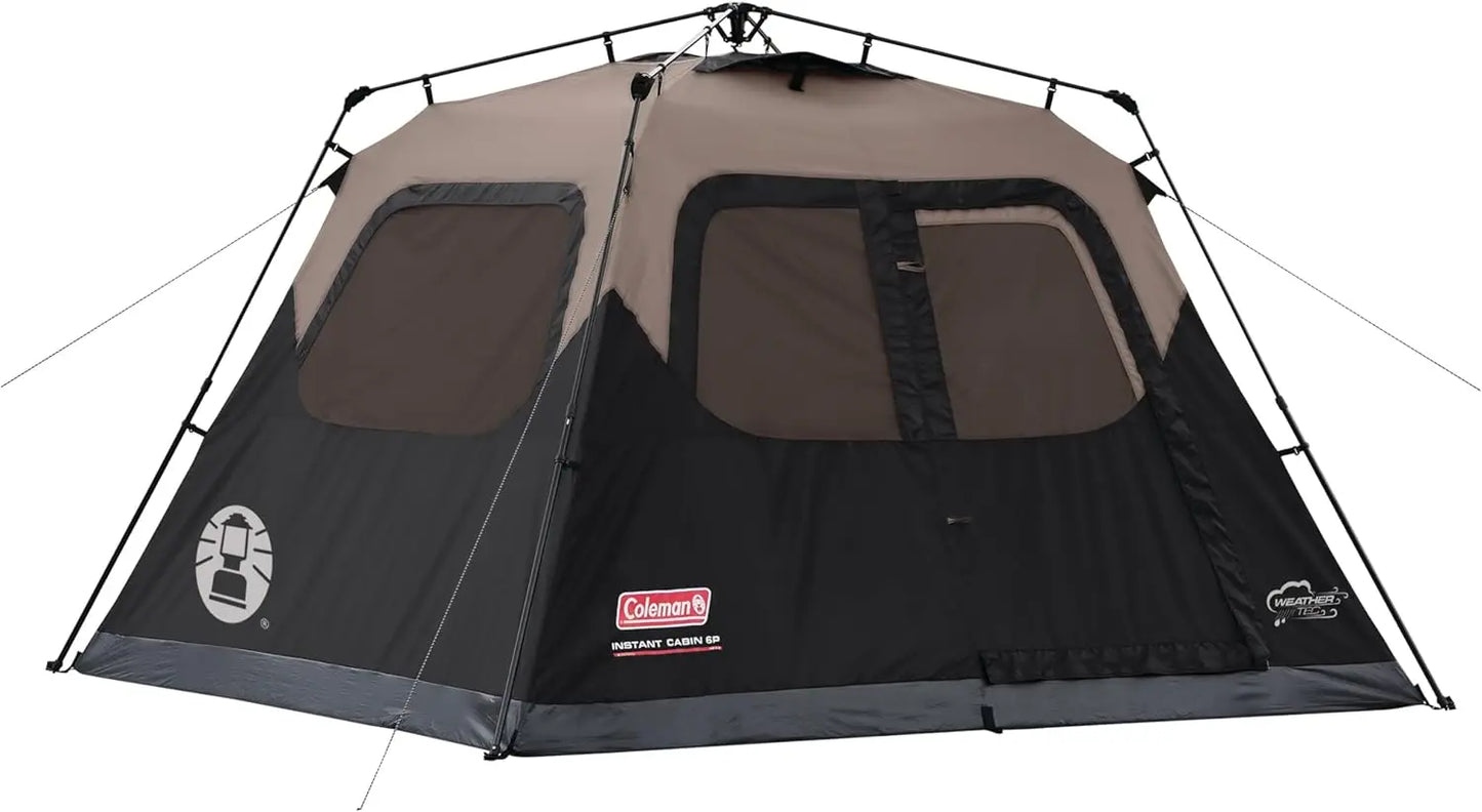 Instant Family Camping Tent With One Minute Setup And Portable Carry Bag