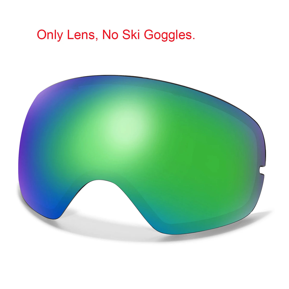 UV400 Anti Fog Snowboard Ski Goggles With Optical Frame