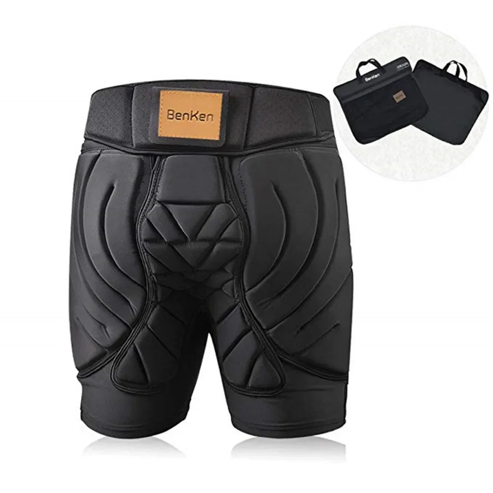 BenKen Padded Buttocks Protective Pants for Skiing Snowboarding and Cycling