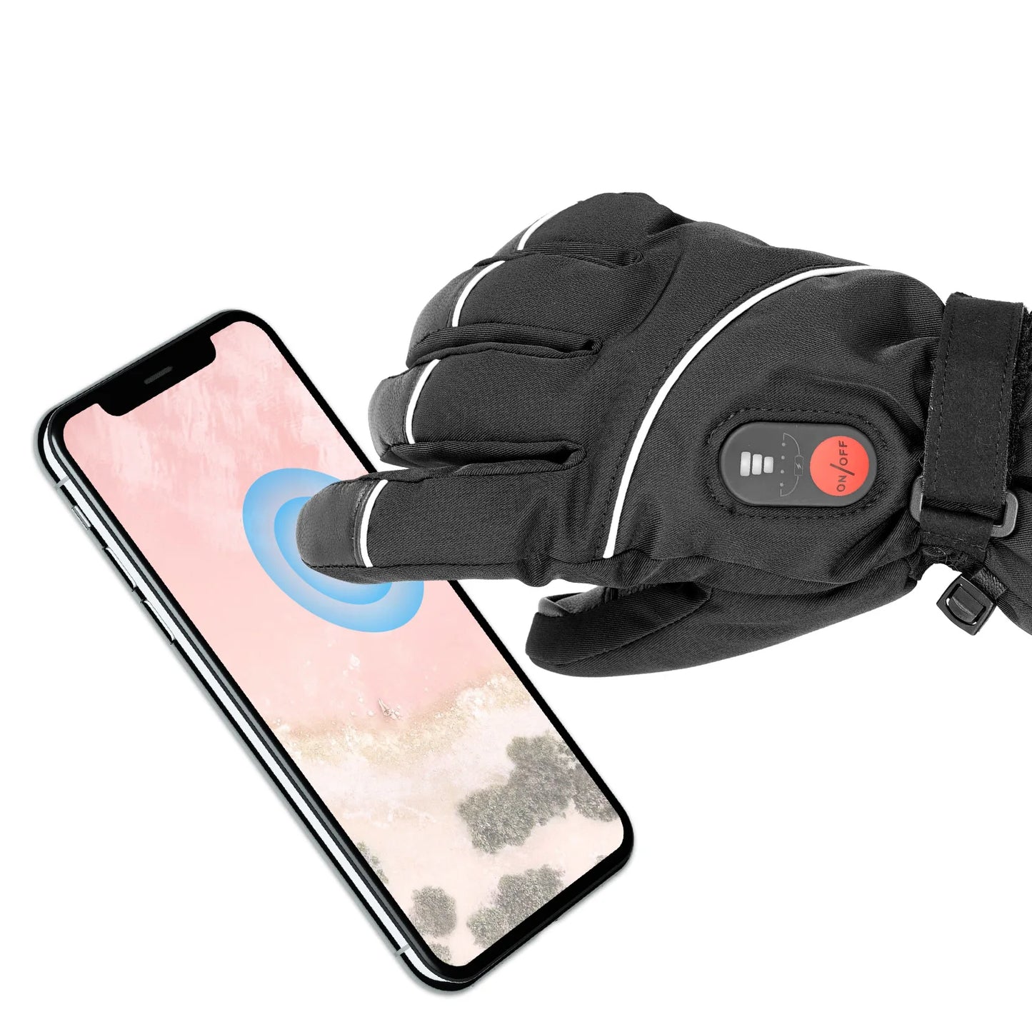 Savior Heat Rechargeable Heated Gloves Waterproof for Men and Women