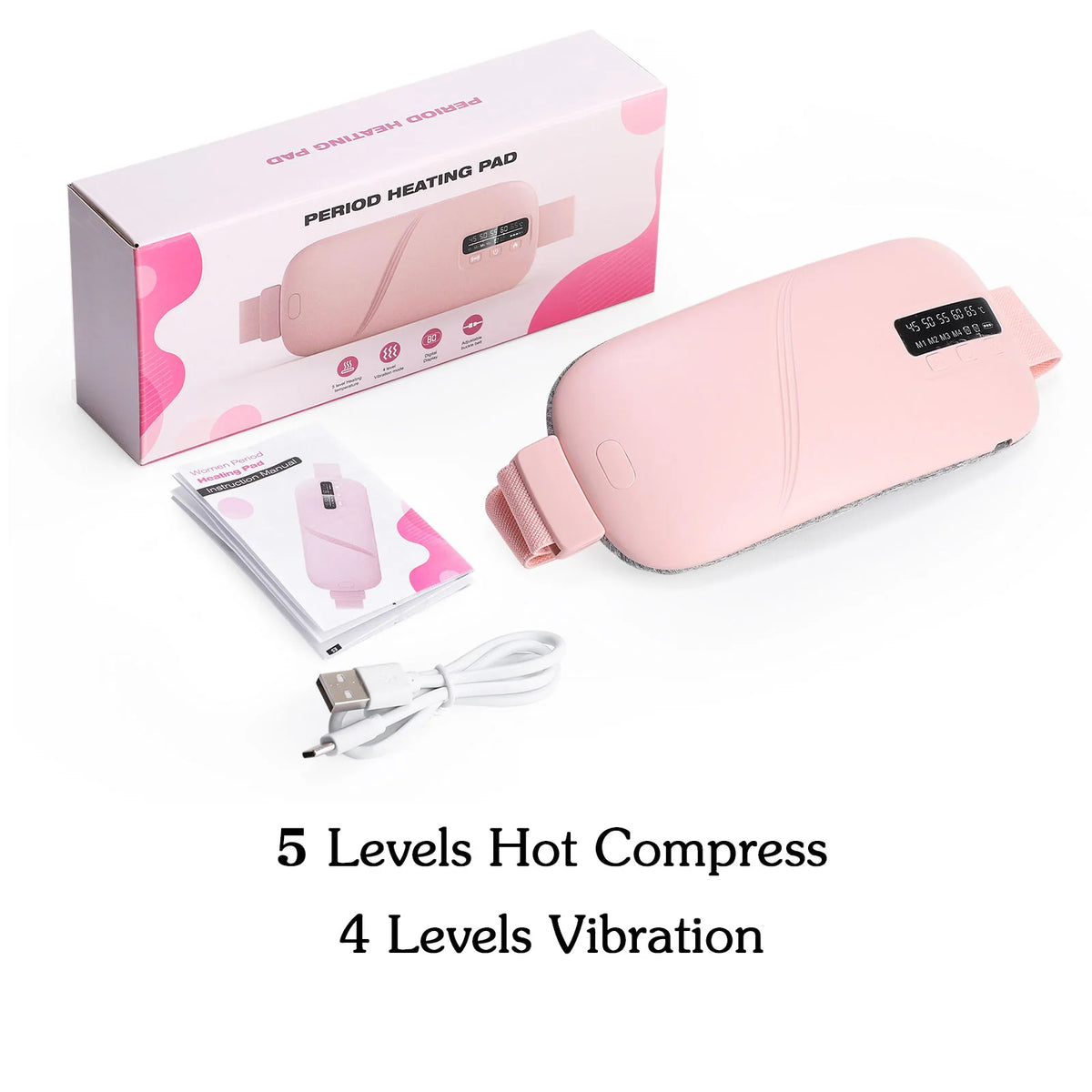 Hailicare Electric Menstrual Heating Belt for Cramp Relief