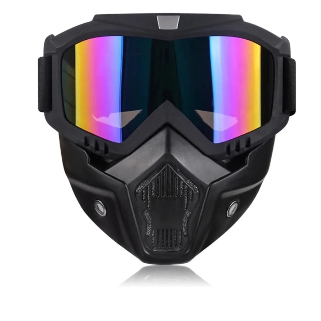 Windproof Outdoor Full Face Cover With Anti Glare Ski Goggles