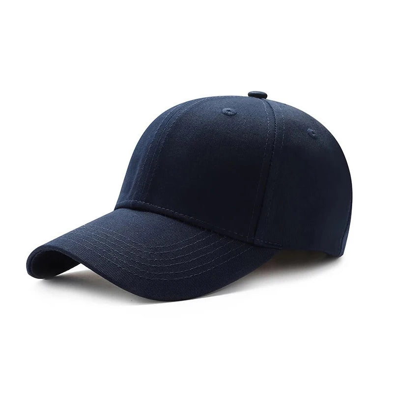 NONECN Unisex Cotton Baseball Cap Solid Hat Adjustable Golf