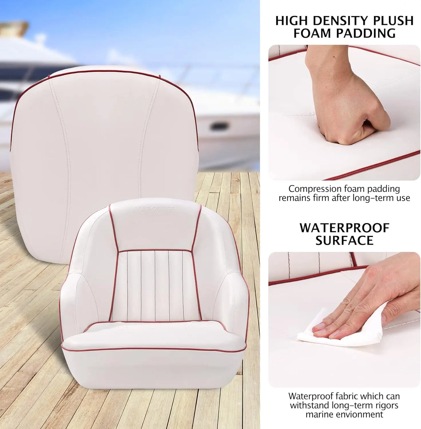 Boat Seat UV Resistant Cabin Folding for Enhanced Comfort