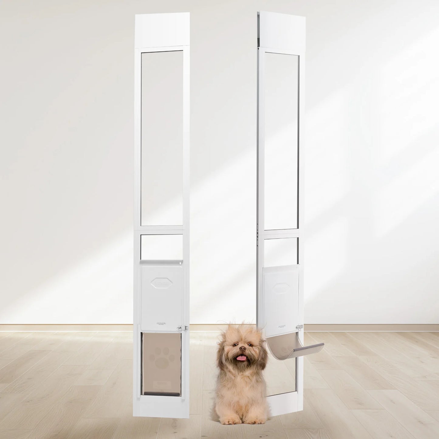 NONEDogDoor Sliding Glass Pet Door For Doors And Gates