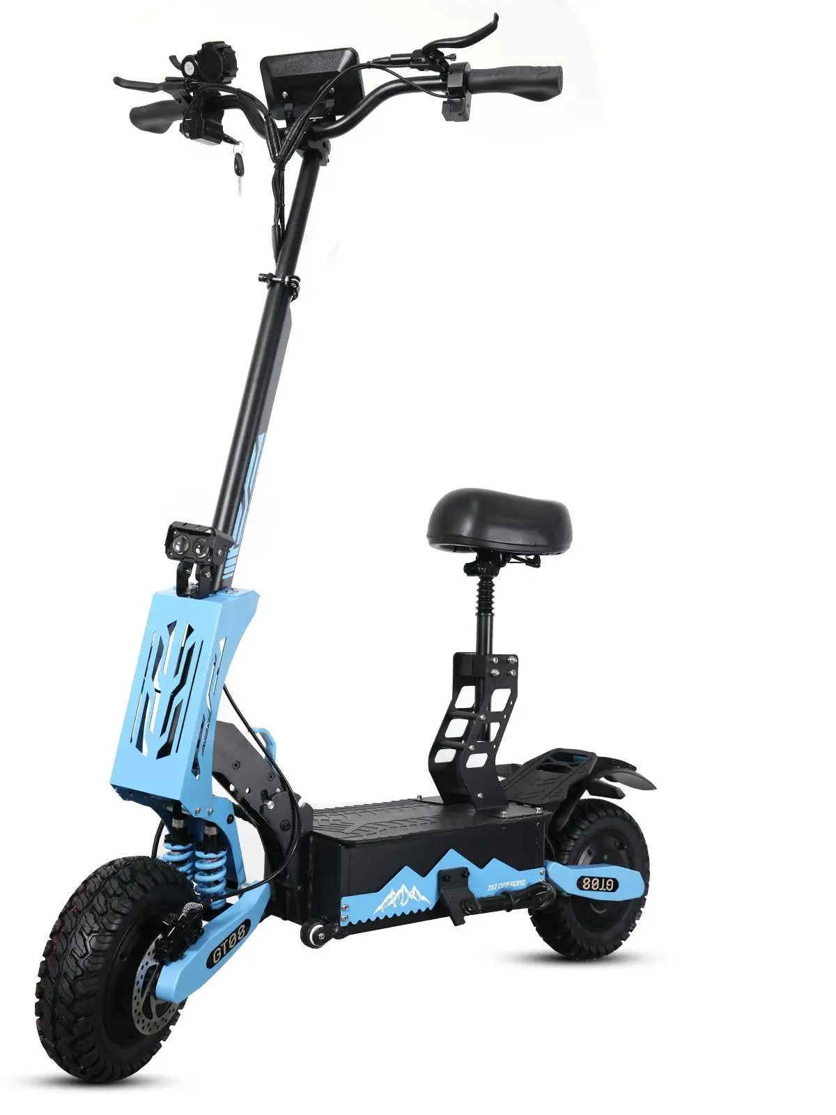 Arwibon 5600W Dual Motor Electric Scooter Off Road Folding