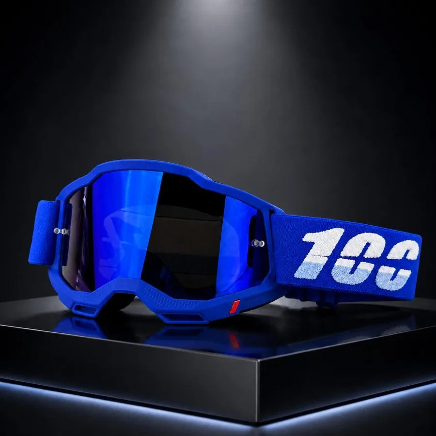 NAFEIB Motocross Goggles With PC Lens For Dirt Bike Riding