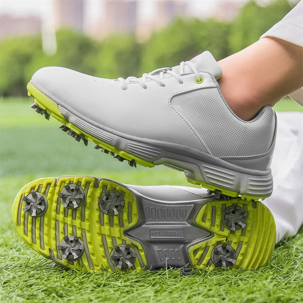 Zakey Men Waterproof Golf Shoes Anti Slip Footwear