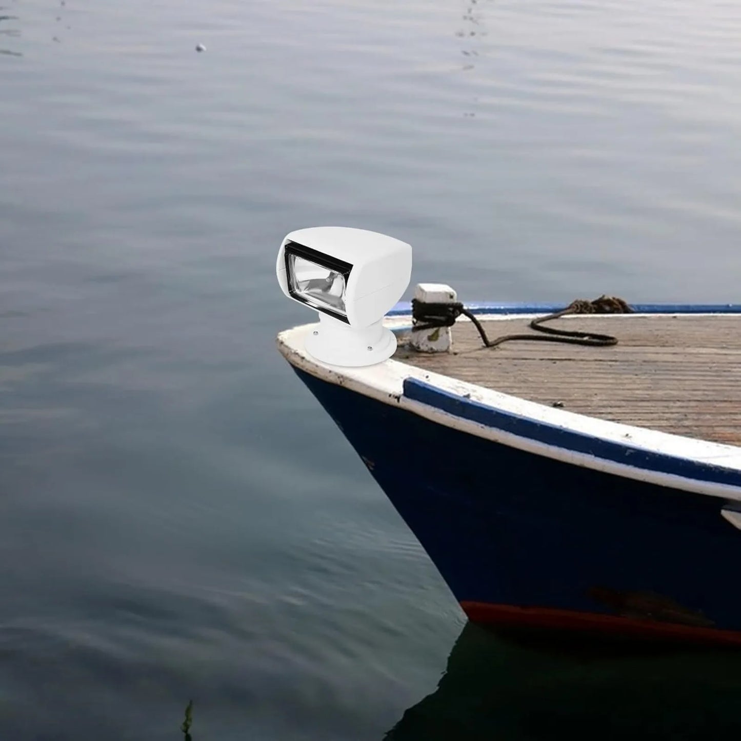 Boat Spotlight 100W Halogen Search Light For Boats And Vehicles Remote Control