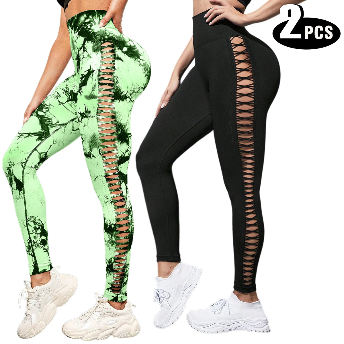 Women's High Waisted Seamless Butt Lifting Yoga Leggings for Fitness and Sports