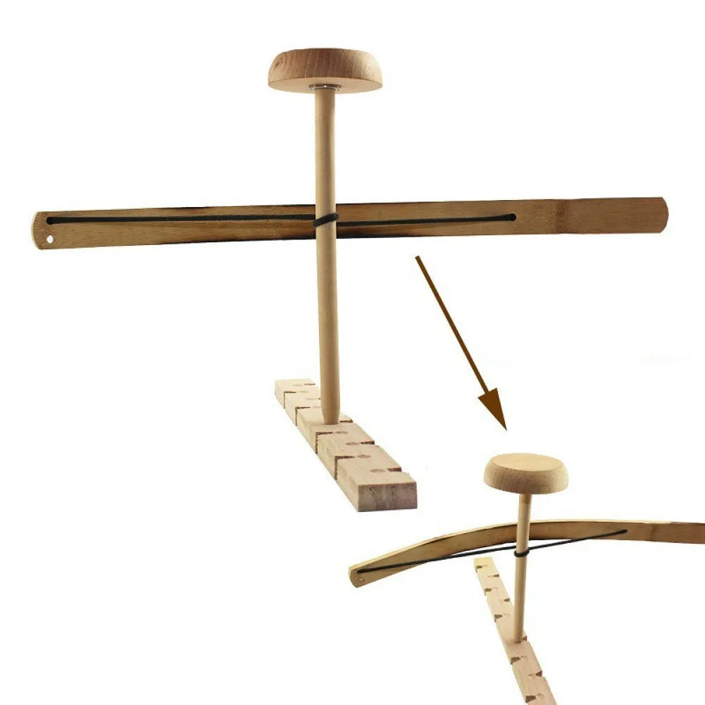 Bow Drill Friction Fire Starter Kit For Outdoor Survival Camping