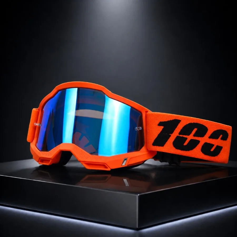NAFEIB Motocross Goggles With PC Lens For Dirt Bike Riding