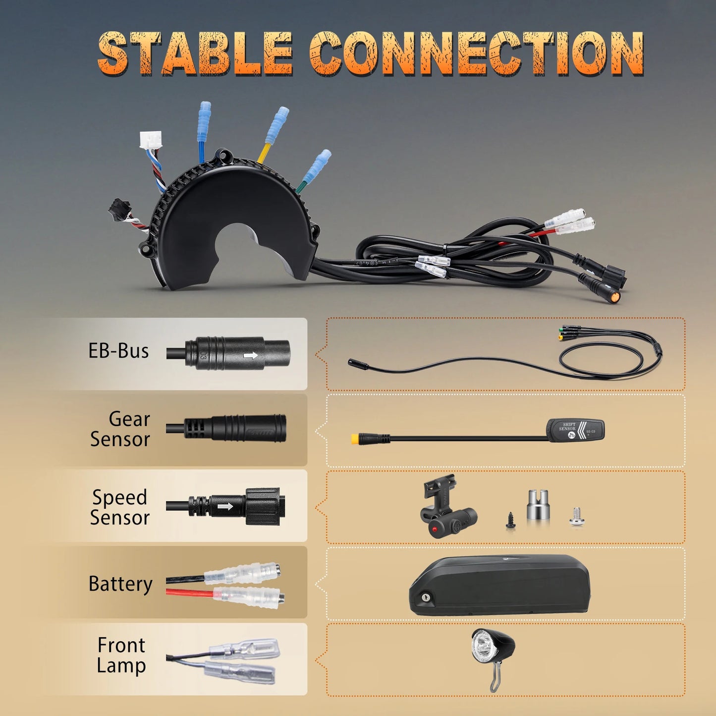 BAFANG Mid Drive Motor Controller for BBSHD BBS01B BBS02
