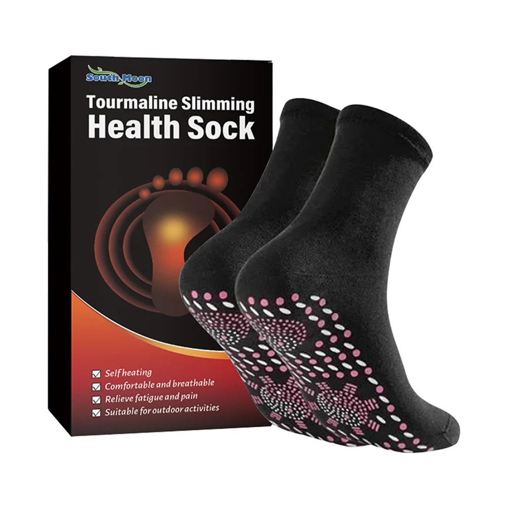 Winter Warm Health Socks Non Slip Therapy Massage Arch Support