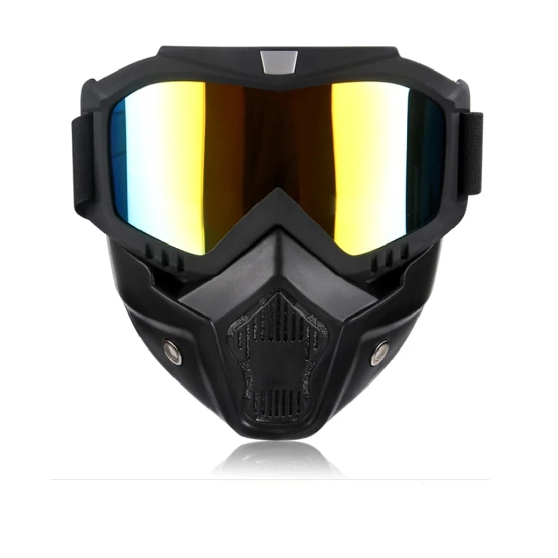 Windproof Outdoor Full Face Cover With Anti Glare Ski Goggles