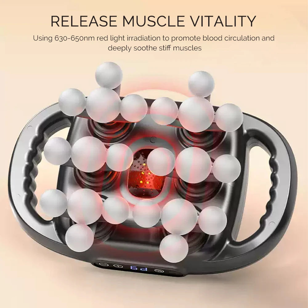 Foreverlily 22 Head Fascia Gun Massage With High Frequency Vibration