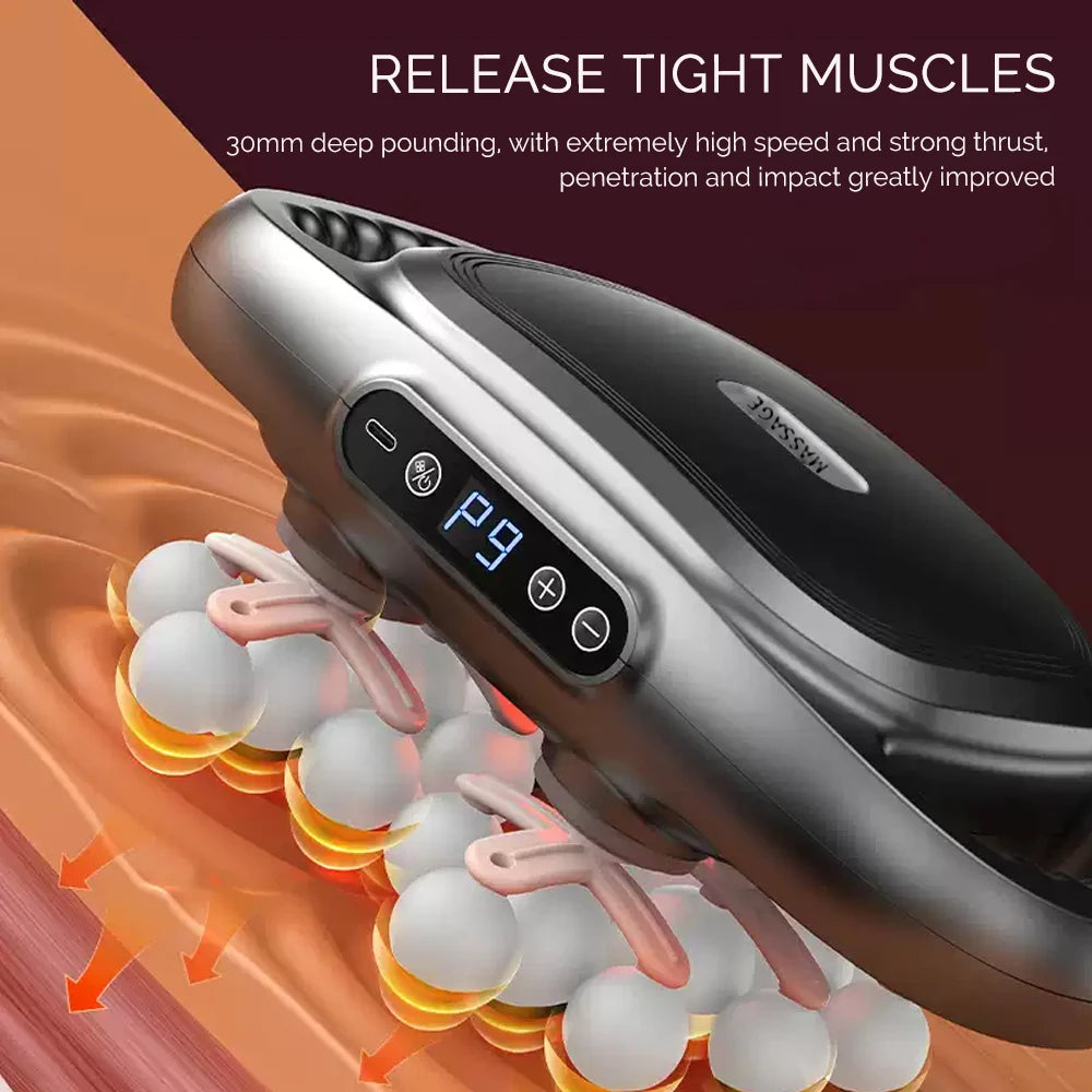 Foreverlily 22 Head Fascia Gun Massage With High Frequency Vibration