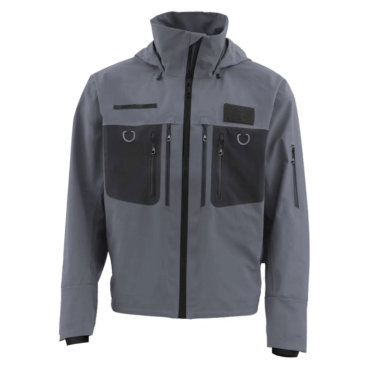 Drryfsh Waterproof Hooded Wading Jacket for Fly Fishing Outdoors