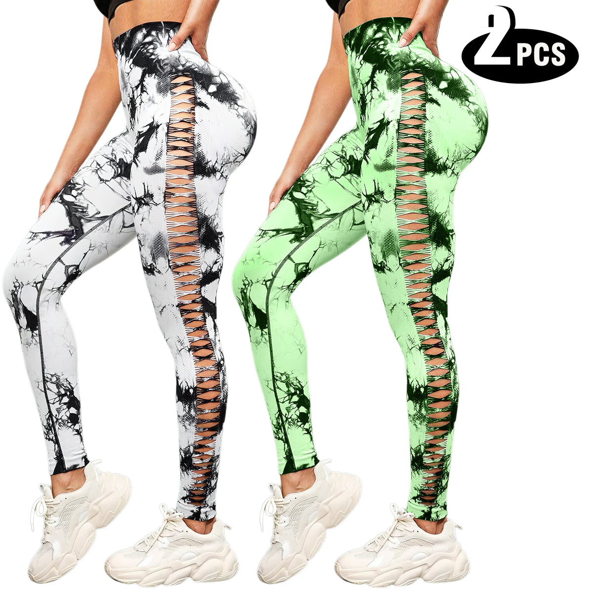 Women's High Waisted Seamless Butt Lifting Yoga Leggings for Fitness and Sports