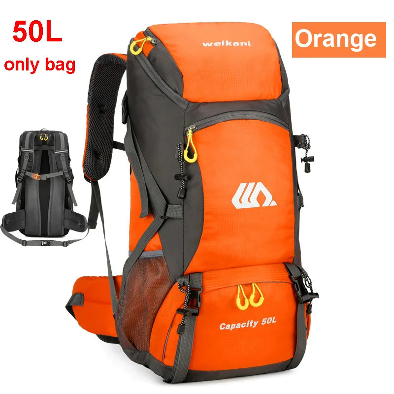 Scione Travel Backpack Waterproof For Outdoor Hiking And Camping