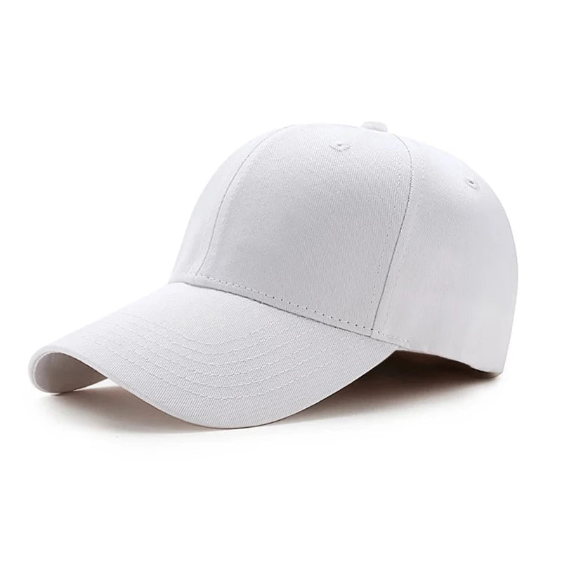 NONECN Unisex Cotton Baseball Cap Solid Hat Adjustable Golf