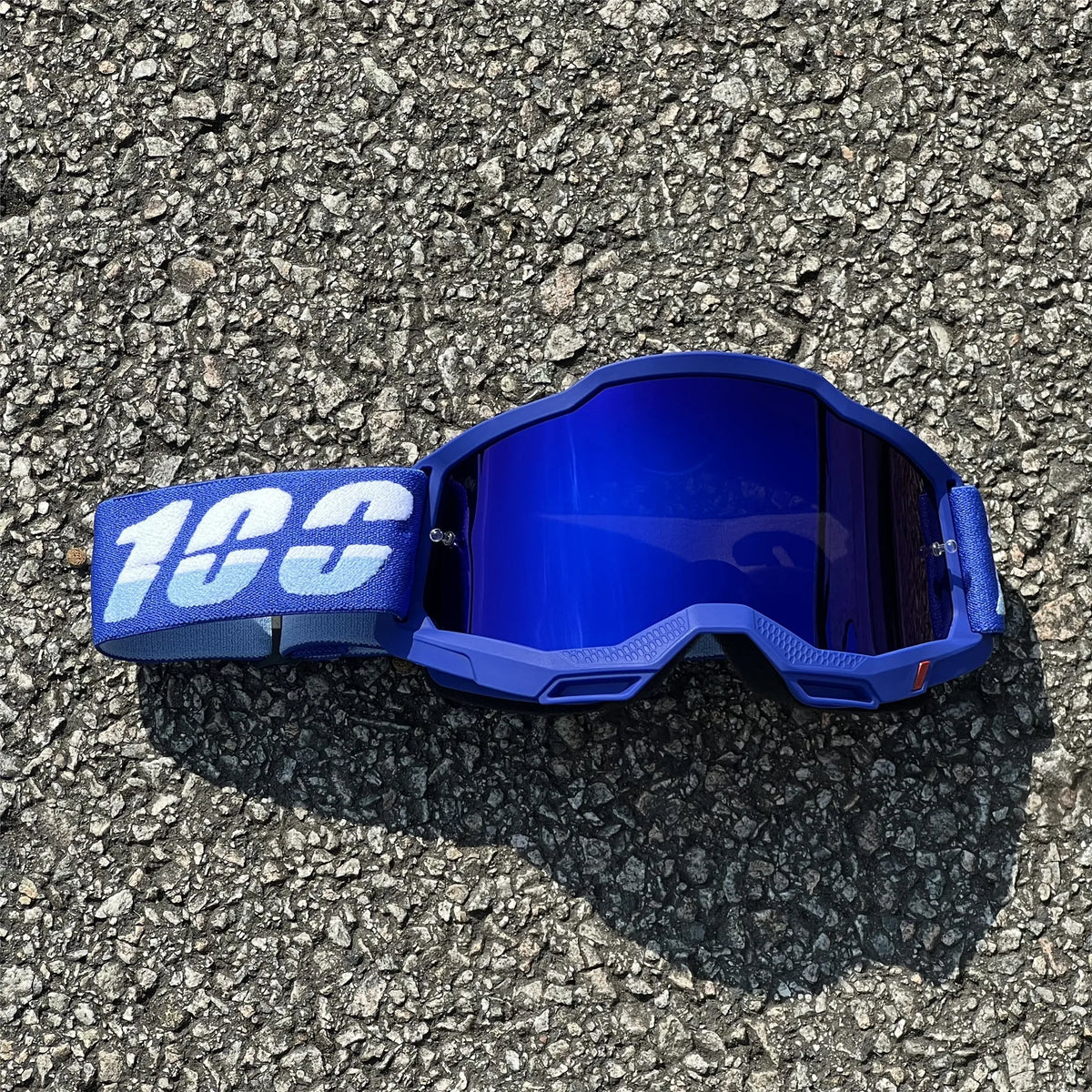 Windproof Dustproof Motorcycle Motocross Goggles With Mirrored Wide View Lens