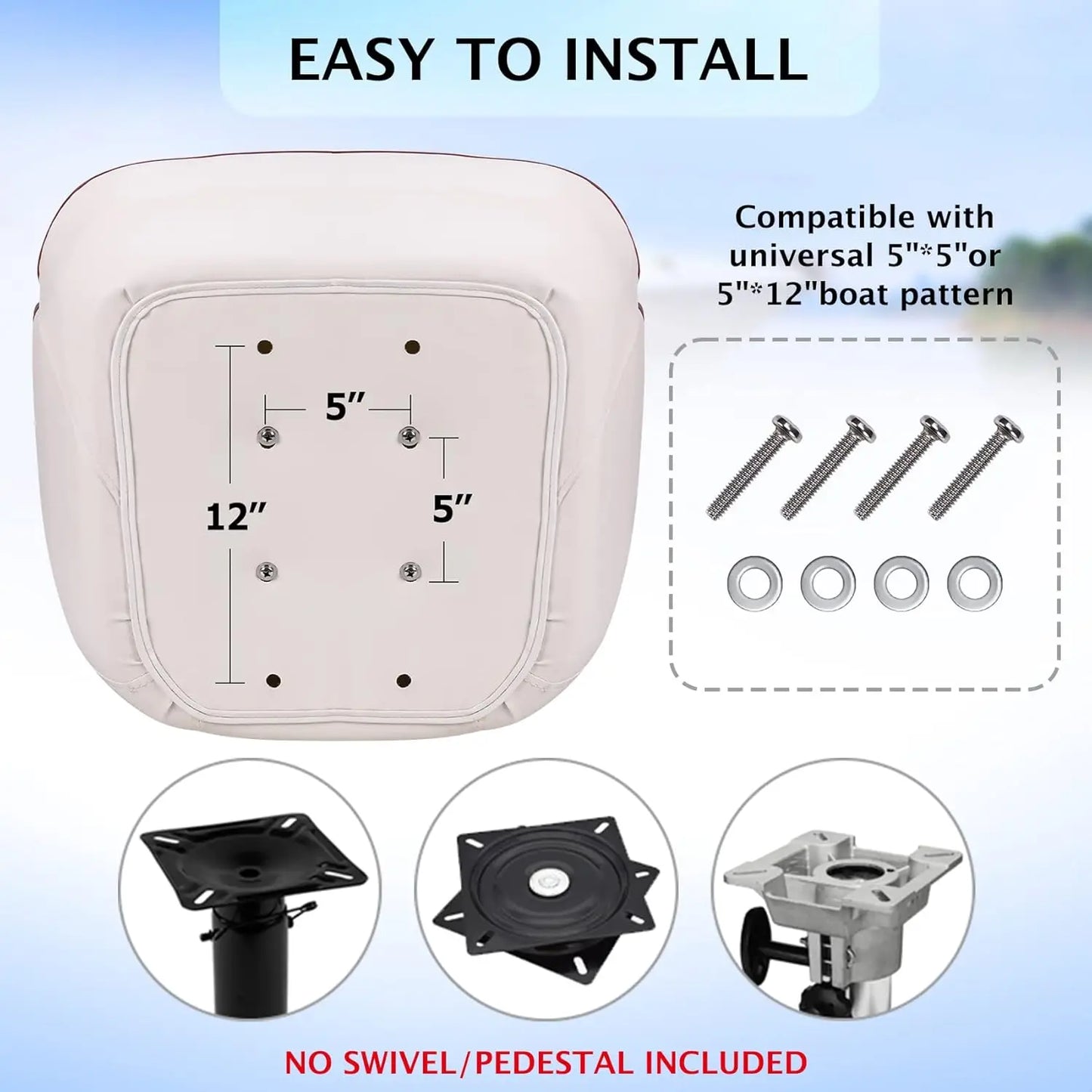 Boat Seat UV Resistant Cabin Folding for Enhanced Comfort